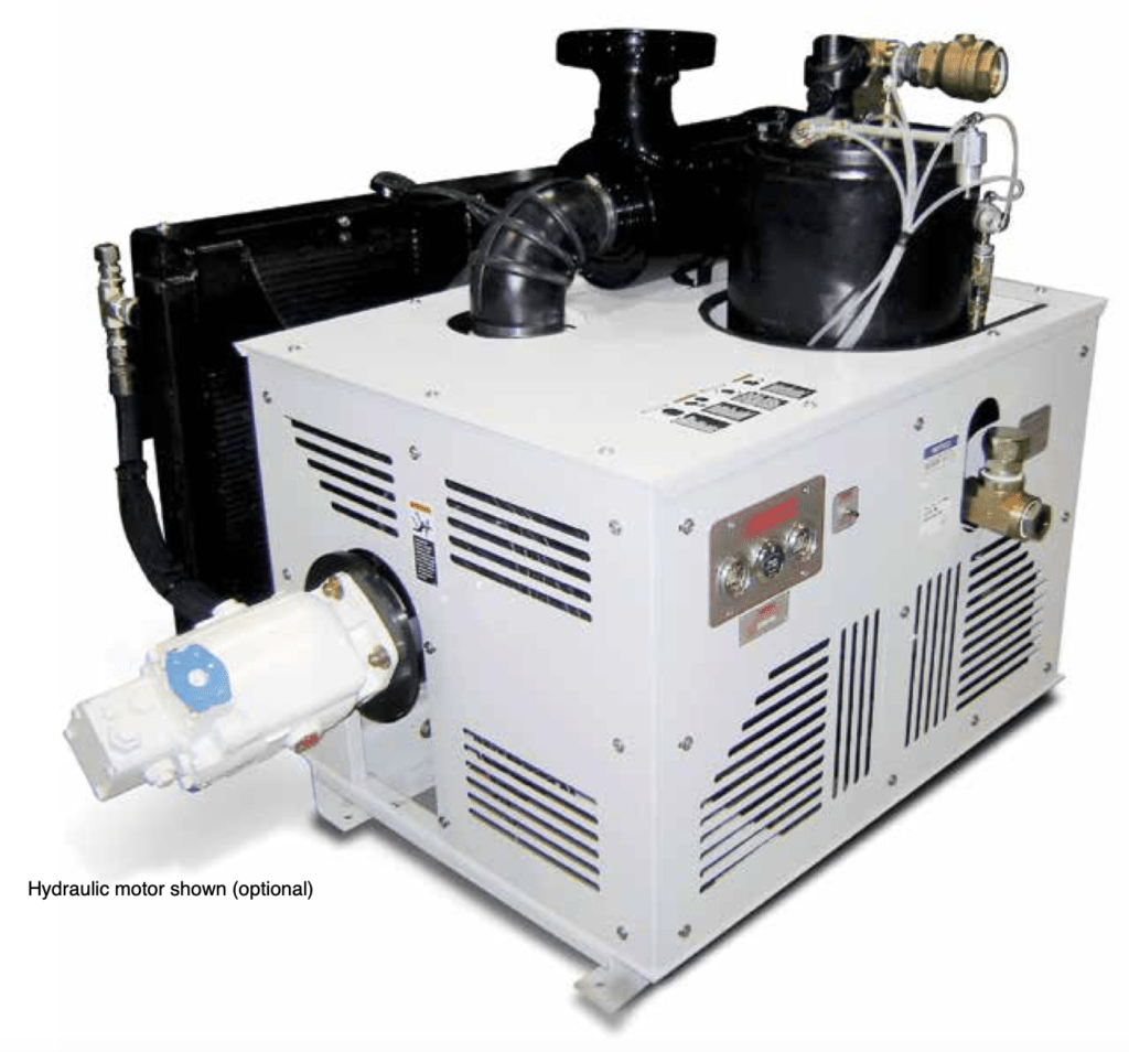 above deck rotary screw compressor